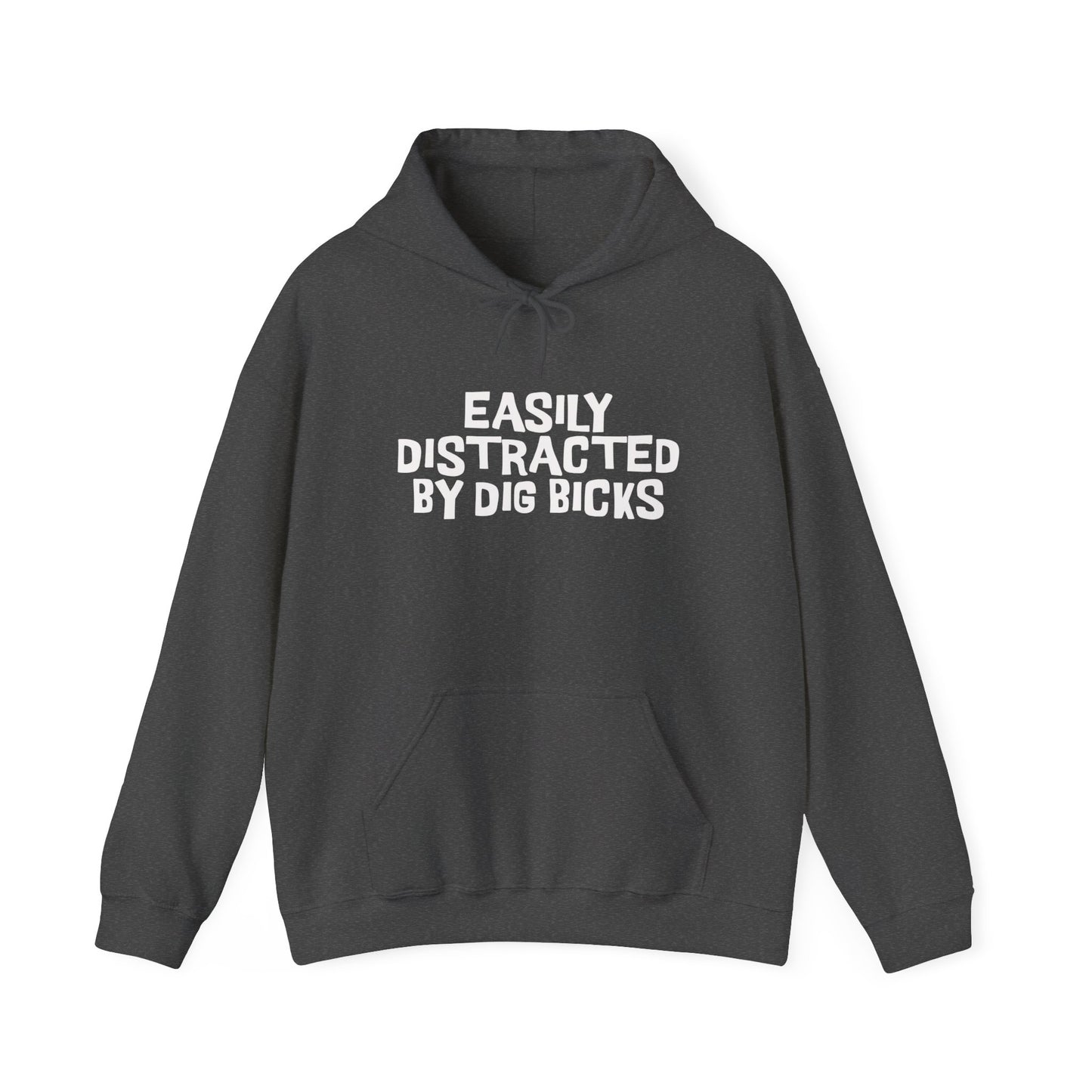 EASILY DISTRACTED BY DIG BICKS Hoodie