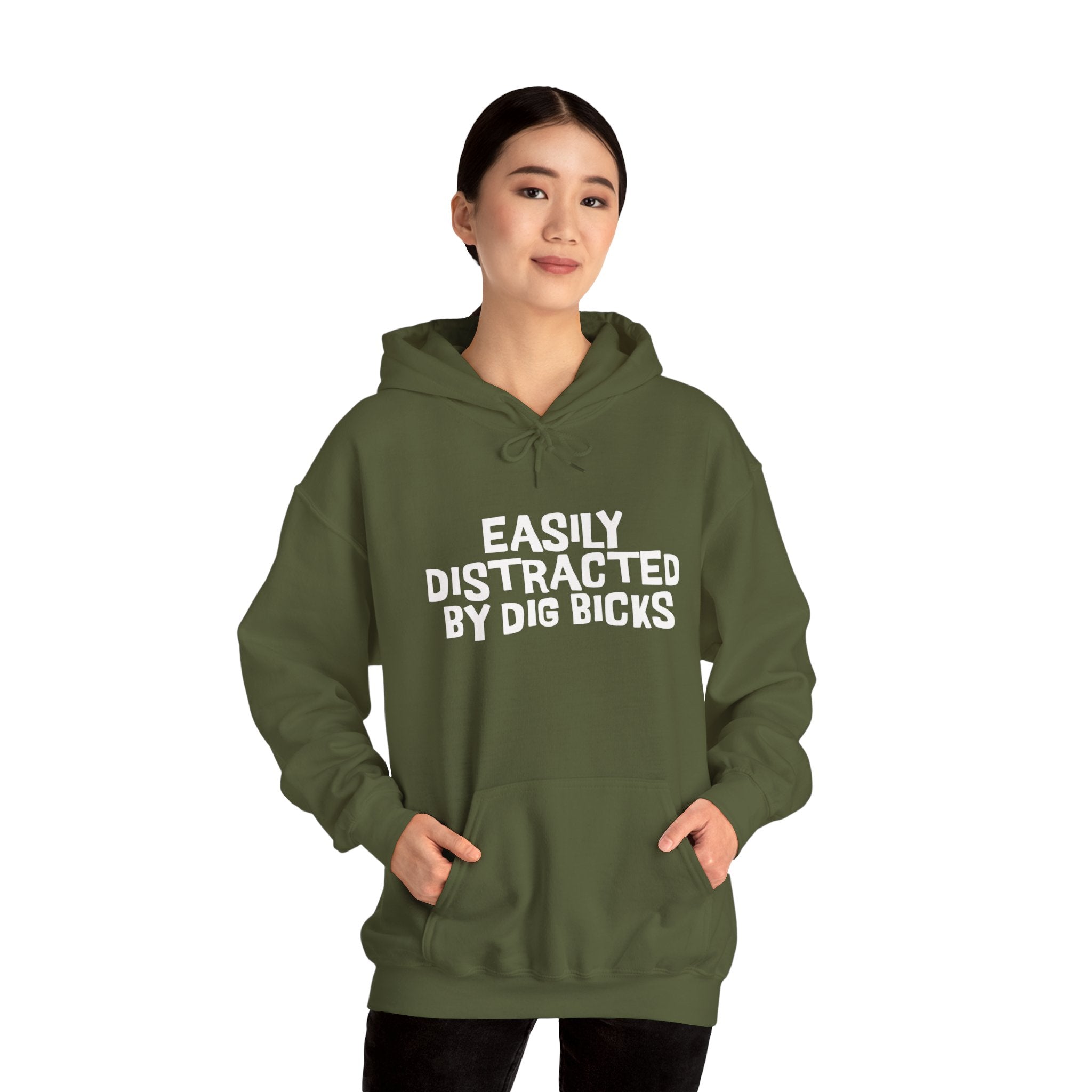 EASILY DISTRACTED BY DIG BICKS Hoodie - Image 34