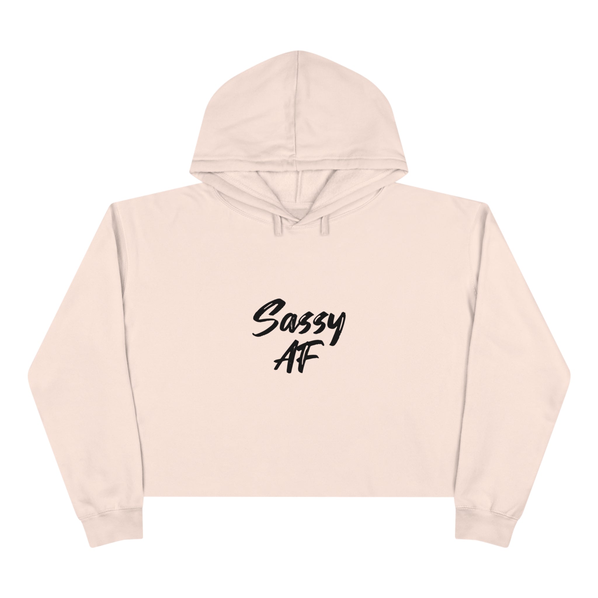 SASSY AF Crop Hoodie - Image 3