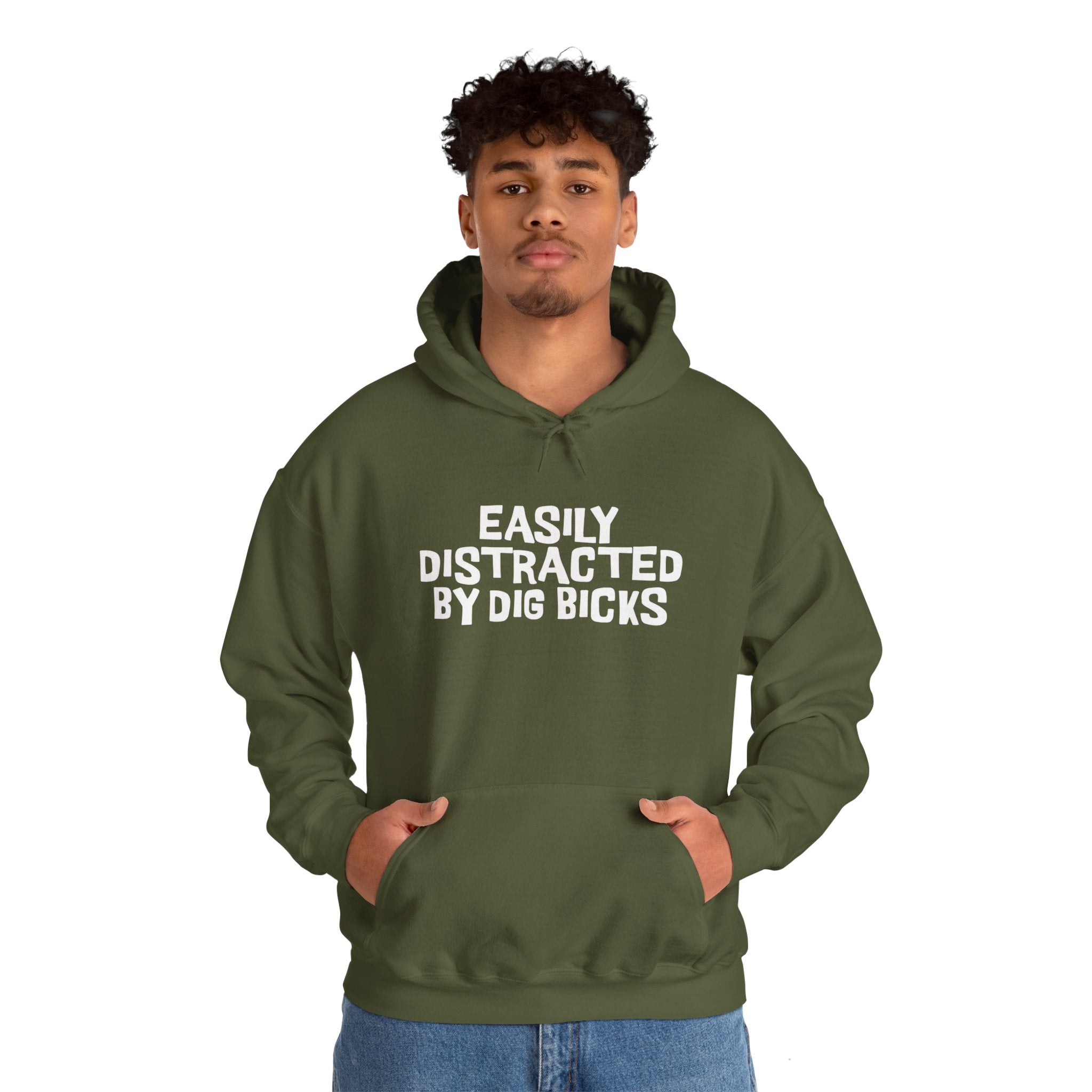 EASILY DISTRACTED BY DIG BICKS Hoodie - Image 35