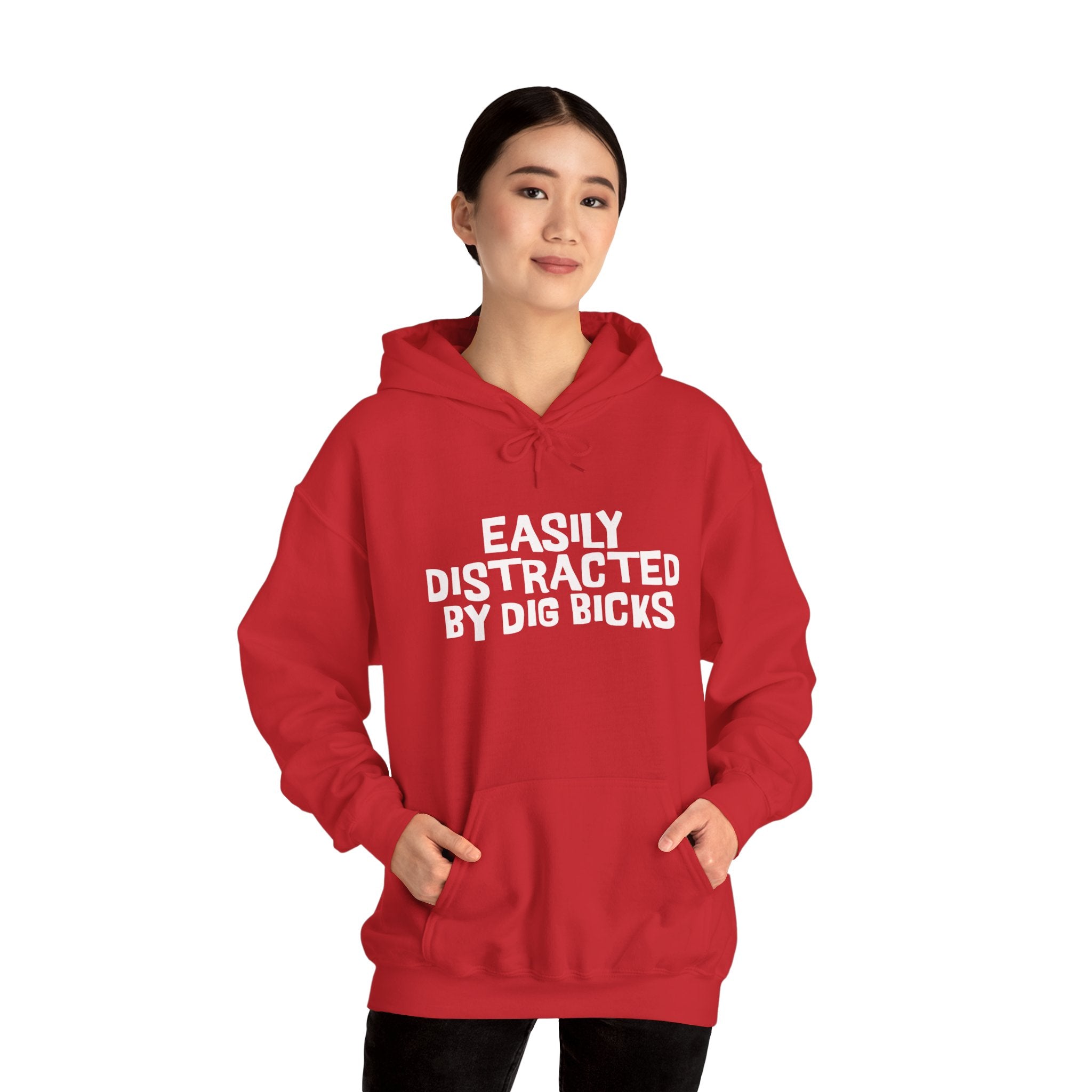 EASILY DISTRACTED BY DIG BICKS Hoodie - Image 26