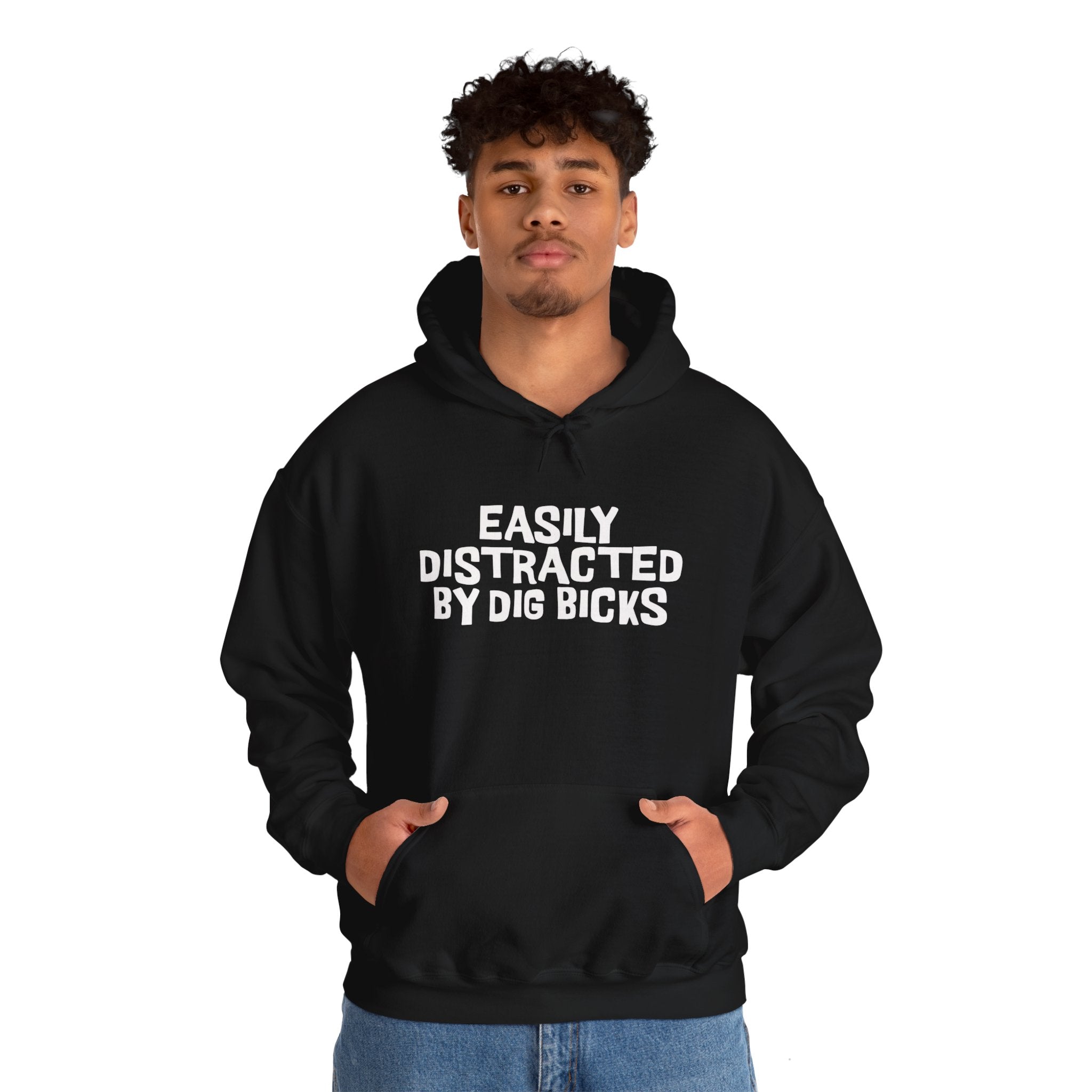 EASILY DISTRACTED BY DIG BICKS Hoodie - Image 19