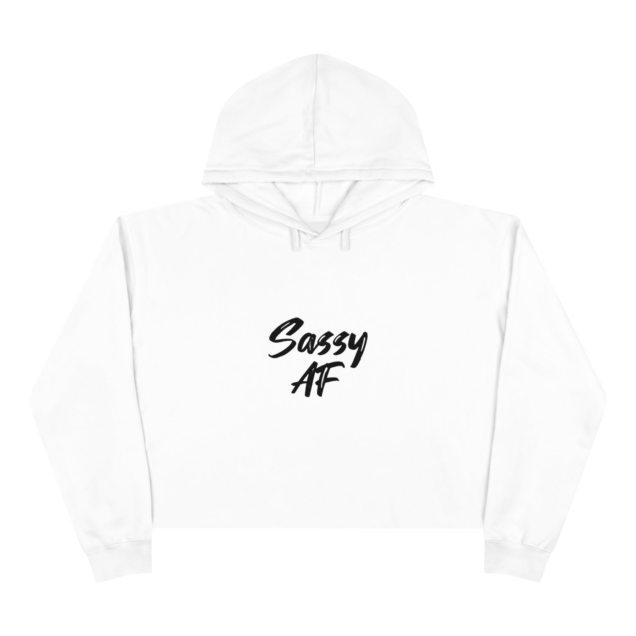 SASSY AF Crop Hoodie - Image 4