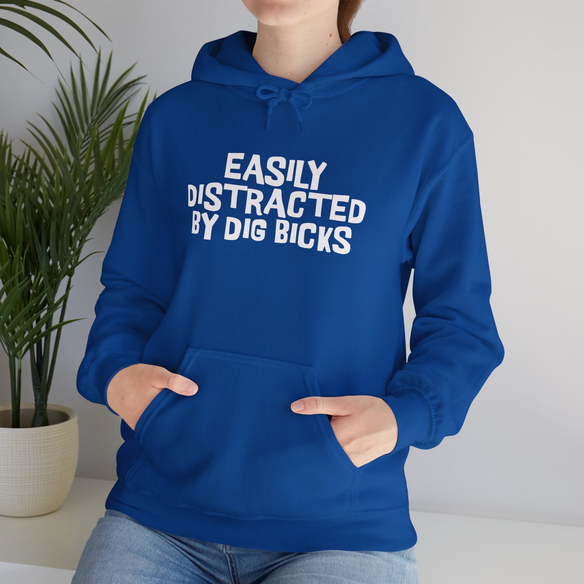 EASILY DISTRACTED BY DIG BICKS Hoodie - Image 6