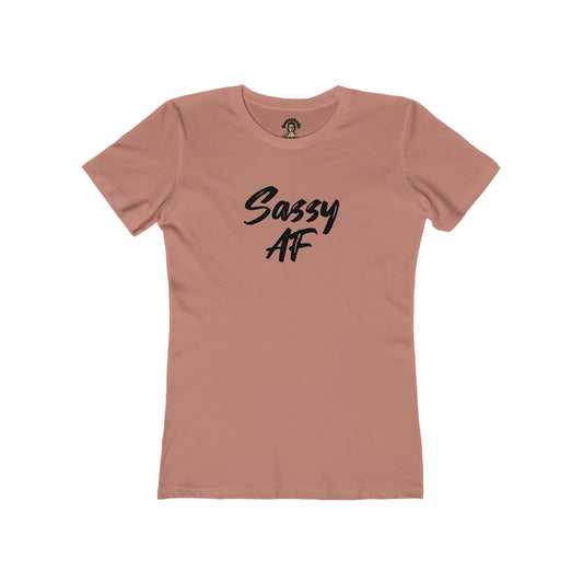 SASSY AF Women's Boyfriend Tee