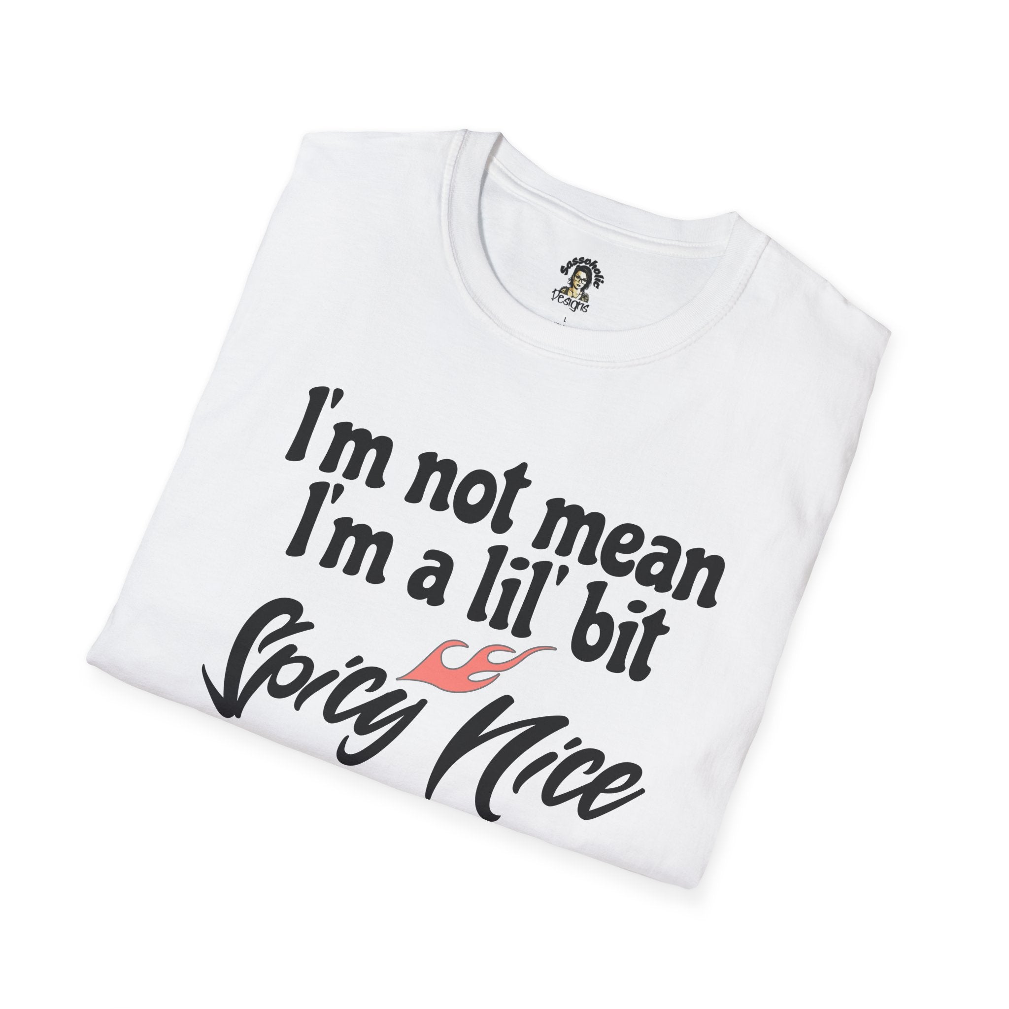 I'M A LIL SPICY NICE Tee - Image 4