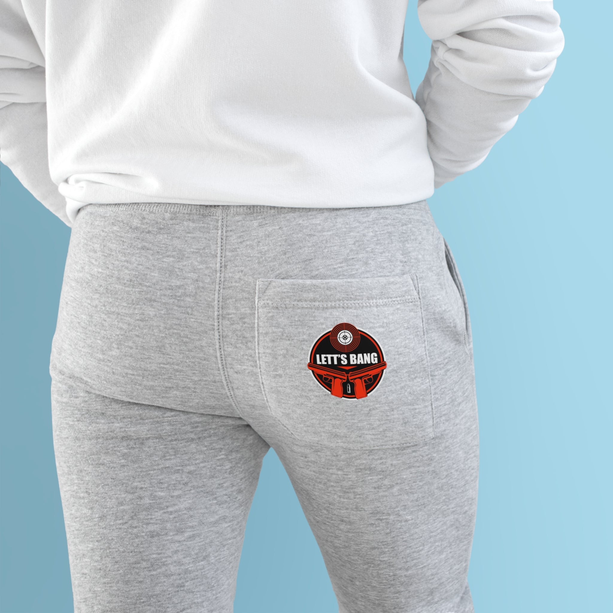 LETTS BANG Fleece Joggers - Image 1