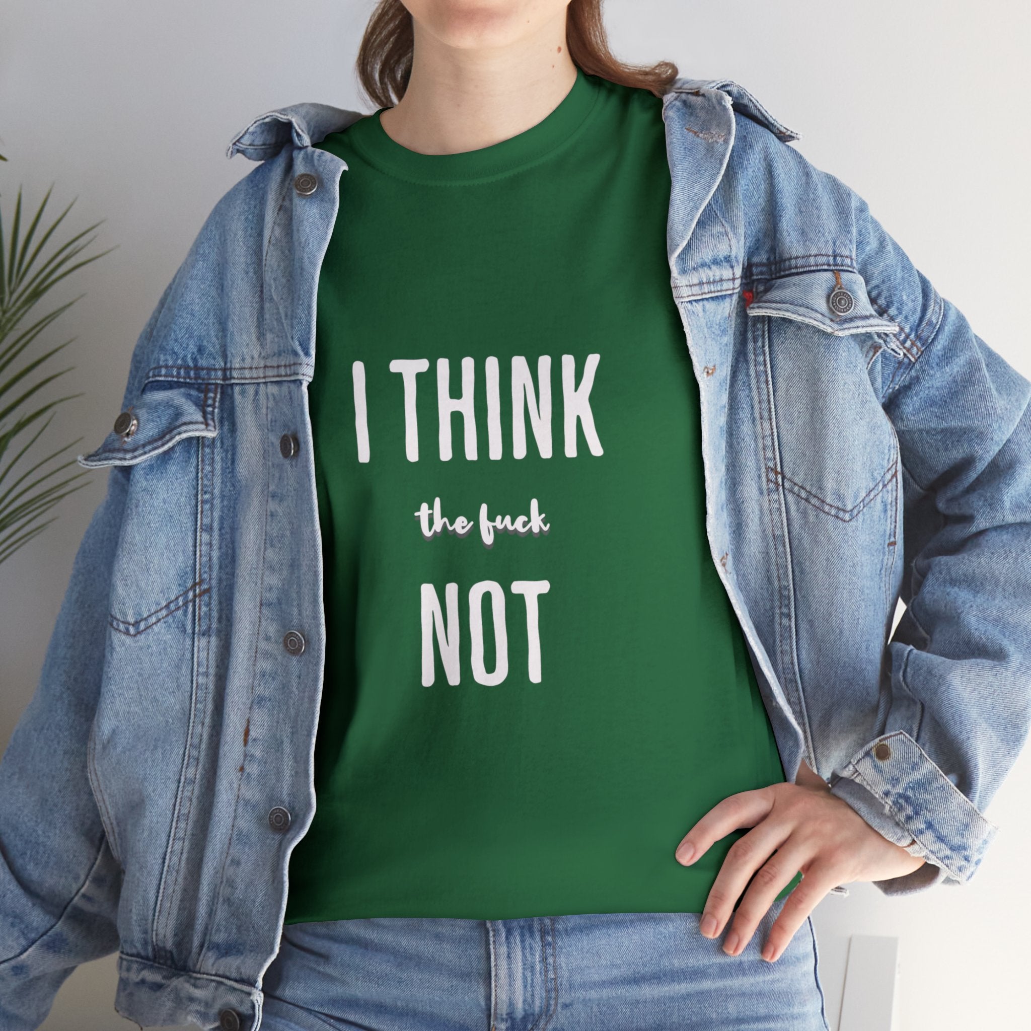 I THINK TF NOT Unisex Heavy Cotton Tee - Image 7