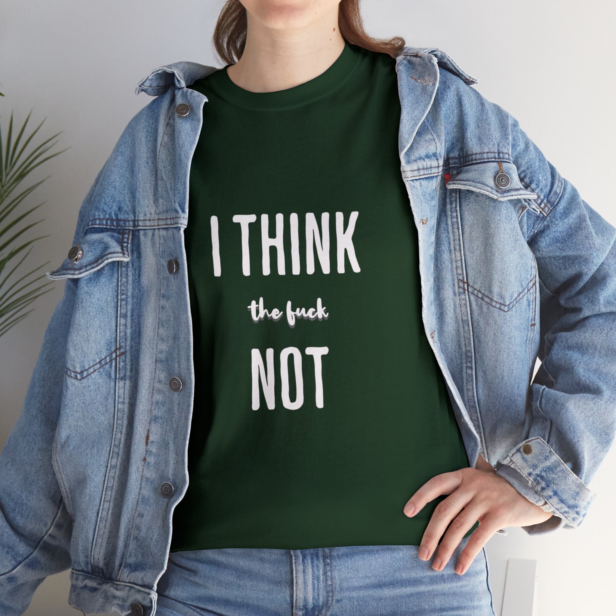 I THINK TF NOT Unisex Heavy Cotton Tee - Image 6