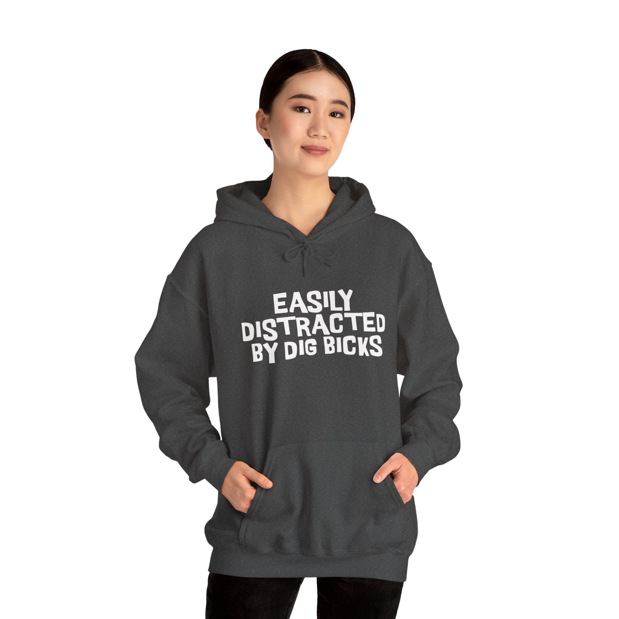 EASILY DISTRACTED BY DIG BICKS Hoodie - Image 14