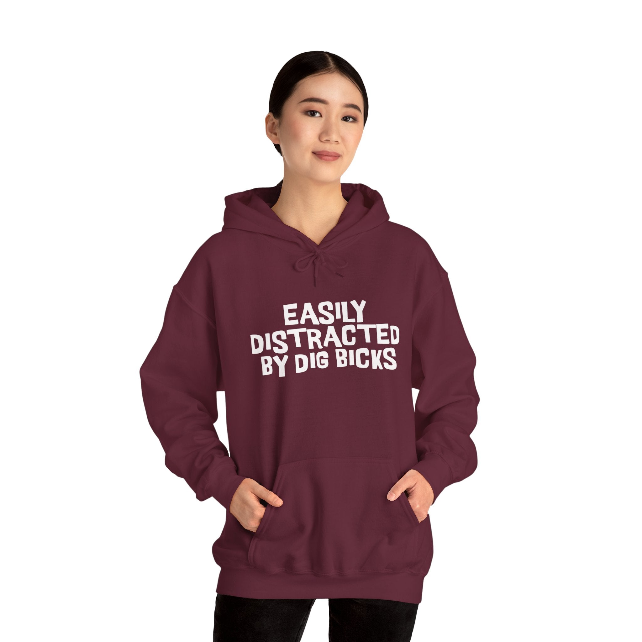 EASILY DISTRACTED BY DIG BICKS Hoodie - Image 10